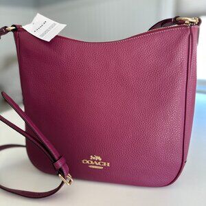 Coach Magenta Leather Crossbody Bag